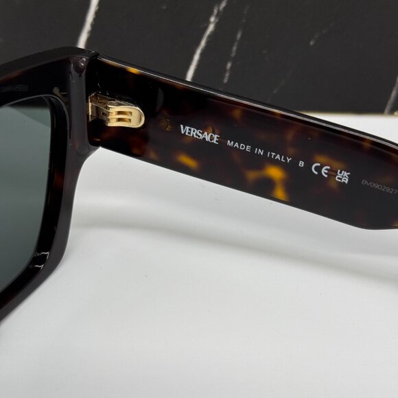 NEW VERSACE VE4492U 108/87 WOMEN SUNGLASSES HAVANA VE4492U 10887 EYEWEAR - Picture 9 of 11